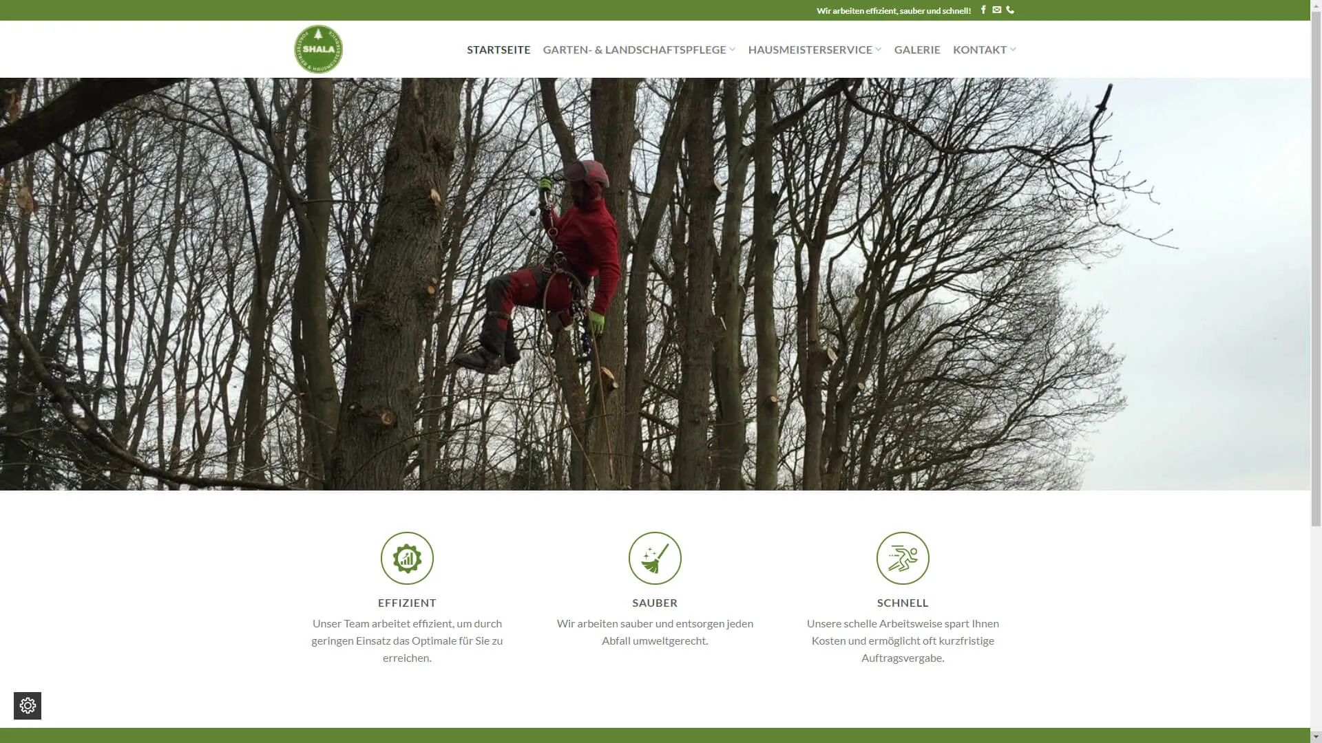 gartengestaltung webdesign webseite sipe design